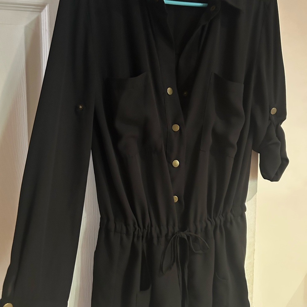 Lulu's Elegant Black Jumpsuit
